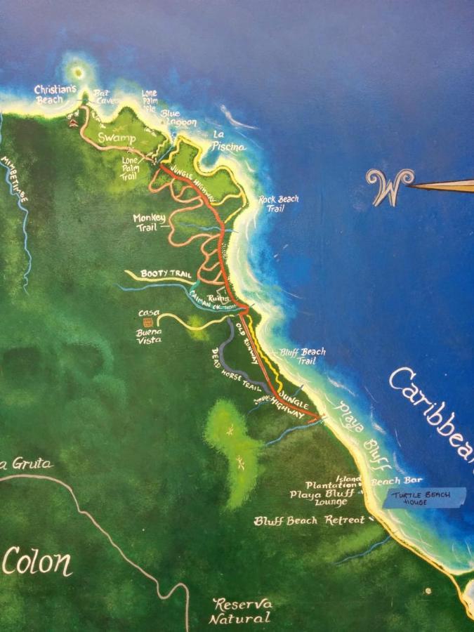 Bluff Beach Retreat Bocas del Toro Zewnętrze zdjęcie